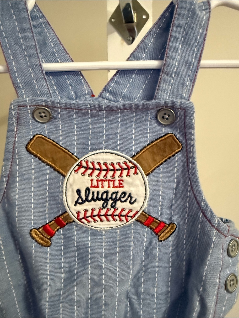Baby Starters Little Slugger Shortalls - Picture 3 of 9
